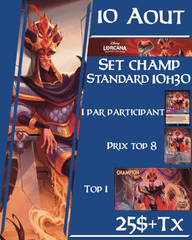 Store Championship Lorcana Reign Of Jafar - dimanche 10 août 10h30 - MTL